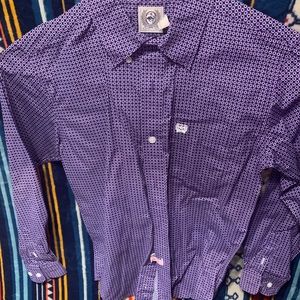 Boys button down Cinch shirt.